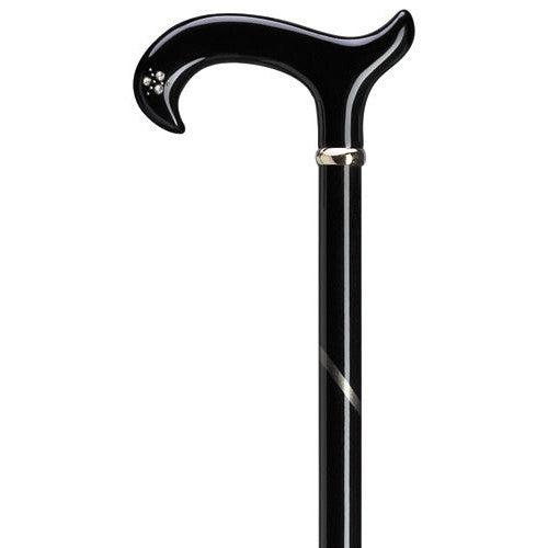 Lady Rhinestone Derby Walking Cane